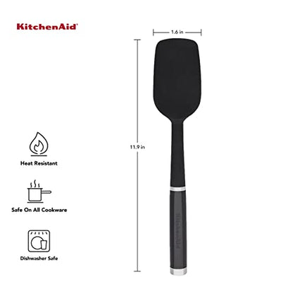 KitchenAid KE030OHOBA Classic Spoon Spatula - color: Black
