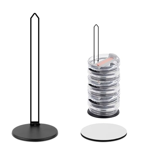 Tumbler Lid Organizer, up to 14 Lids Space-Saving Design Cup Lid Holder Detachable Slim Vertical Storage Rack Stand Free Cabinets and Countertops Organization