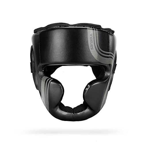 CORE Series Sparring Head Gear - color: Black/GunMetal, size: Small-Medium