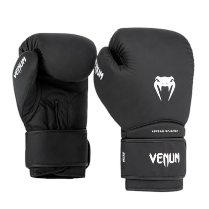 Venum Contender 1.5 Kids Boxing Gloves - color: Black/White, size: 6-Ounce