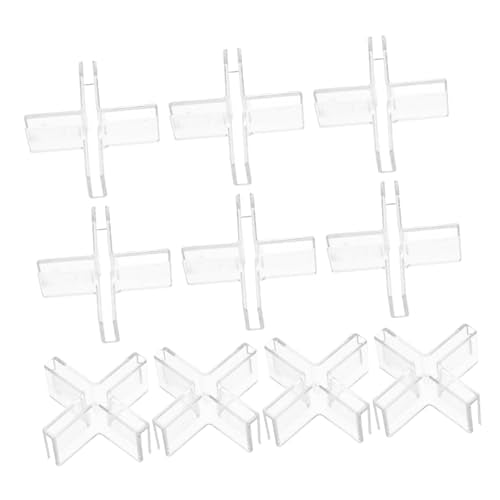 MAGICLULU Aquarium Clips Glass Connector Clamp Multi-functional Glass Fixing Clamps for Tank Lid Decor Bracket