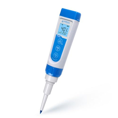 Apera Instruments Premium Series PH60S Food pH Meter Tester Kit with Food-Grade Swiss Spear pH Electrode, ±0.01 pH Accuracy, -2.00-16.00 pH Range (AI313) - style: For Food Samples