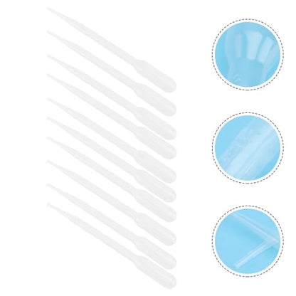 BESTonZON 10pcs Shrimp Liquid Feeders with Long Plastic Tubes 3ml Manual Suction Dropper for Coral and Marine Fish Feeding Aquarium Accessories for Fish Tank Care