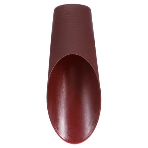 HARFINGTON Bonsai Soil Scoop 6.3" x 1.8" Plastic Colorful Mini Garden Shovel Cultivation Digging Transplanting Tools for Plant Flower Succulent Coffee Beans, Brown - color: Brown