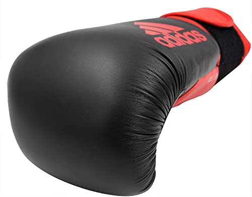 Adidas Hybrid 100 Boxing Gloves – Adult Boxing Gloves for Sparring, Training & Heavy Bag – Kickboxing Gloves for Women & Men - size: 10 oz