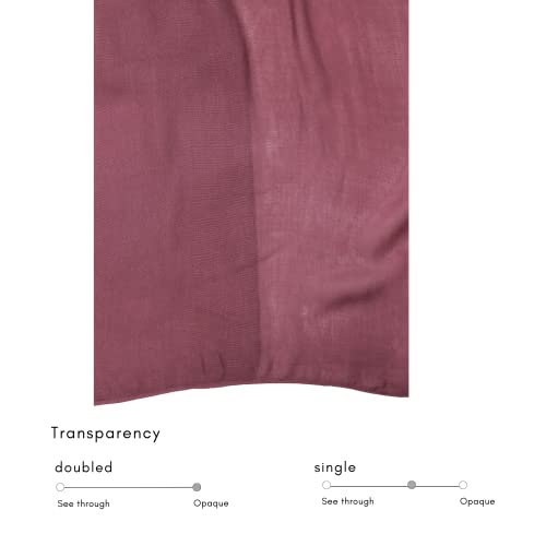 Modal Hijab for Women | Headscarf - color: Petals Modal - Plain Hijab