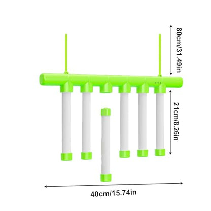 Reflex Challenge Game Hand Challenge Drop Catch Win Reaction Speed | 3 Adjustable Speed for Kids Teens Adults Party Play, Indoor Outdoor Family Fun, Reaction Speed Training, Coordination
