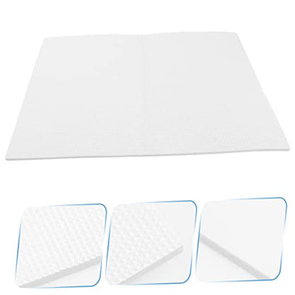 Garneck Thickened Fish Tank Bottom Pad -Skid Aquarium Mat for Leveling and Shock Absorption Fish Tank Accessories - color: White