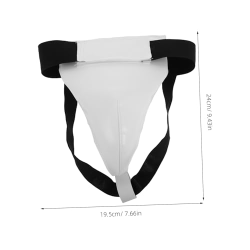 Outanaya Professional Boxing Groin Protector Adjustable Elasticity Breathable Crotch Guard Comfortable Reusable Cup for Men for Taekwondo and Sparring Training