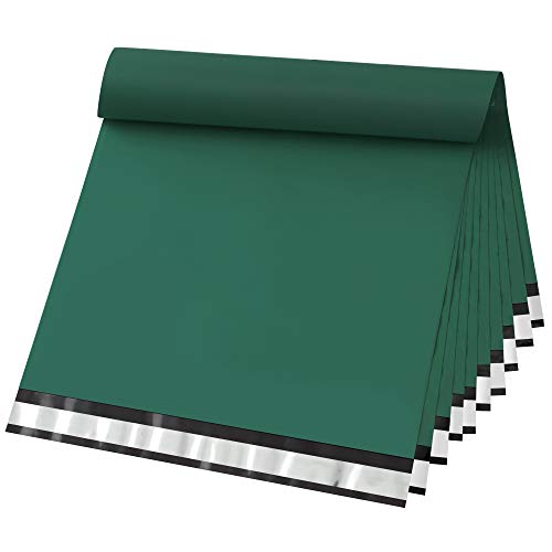 Famagic Poly Mailers 14.5x19 Inch 100pcs Shipping Bags Ultramarine Green Shipping Envelopes Self Seal Mailers Bags Waterproof and Tear-Proof Packaging Bags - color: Ultramarine Green, size: 14.5x19