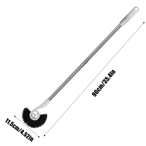 Fish Tank Cleaning Brush - Long Handle Aquarium Cleaning Tool | Aquarium Algae Scrapers Long Handle Cleaner for Fish Tank Glass - color: 90cm