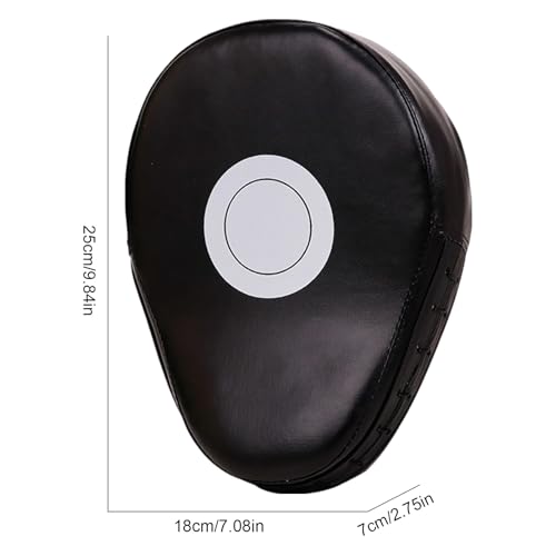 Boxing Pads Training Martial Arts Strike Pad Kick Shield Adult Punching | Boxing Training Pads for Jiu-jitsu Kali Thai Karate Home Gym Club Boxing Equipment - color: Black