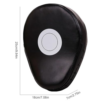 Boxing Pads Training Martial Arts Strike Pad Kick Shield Adult Punching | Boxing Training Pads for Jiu-jitsu Kali Thai Karate Home Gym Club Boxing Equipment - color: Black
