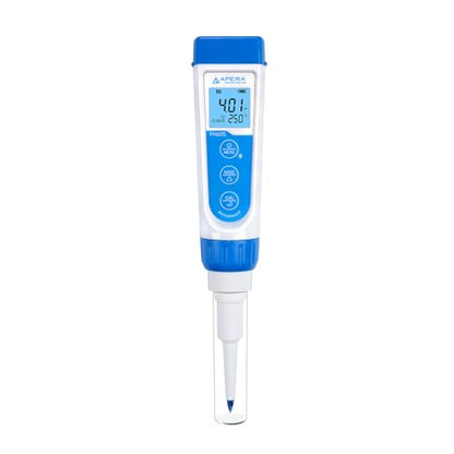 Apera Instruments Premium Series PH60S Food pH Meter Tester Kit with Food-Grade Swiss Spear pH Electrode, ±0.01 pH Accuracy, -2.00-16.00 pH Range (AI313) - style: For Food Samples