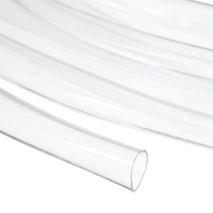 uxcell 5/8 Inch Clear PVC Tubing, 16mm ID x 18mm OD - 15ft PVC Tube Lightweight Vinyl Hose, Transparent Flexible Plastic Water Tubing for Air Oil Water Transfer Aquarium Irrigation - size: 16mm ID x 18mm OD