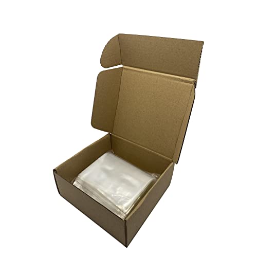 Geoyee 200ct 3.5x5 Inches Flat Open End Clear Poly Bags 1.6 Mil, Small Plastic Bags Perfect for Small Business, Storage, Packaging Products, Food (3.5x5-200pcs) - size: 3.5x5 inches