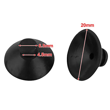 uxcell Rubber Water Pipe Air Tube Hose Aquarium Fish Tank Suction Cup 20mm Dia 30 Pcs