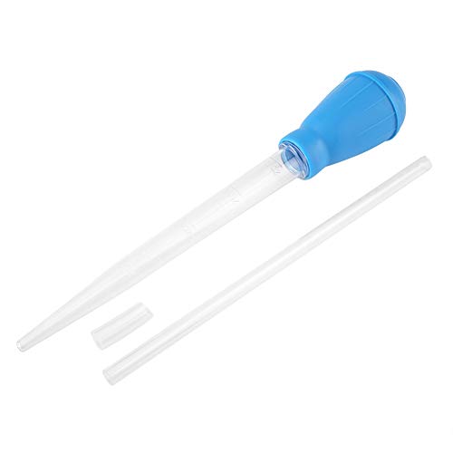 Fish Tank Water Changer, Aquarium Dropper Pipette Feeder Cleaner with 4 Scales 10ml 15ml 20ml 30ml, for Mini Fish Tank Aquarium Water Cleaning
