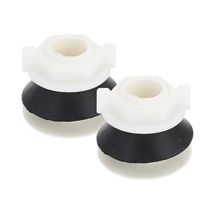 KALLORY Toilet Tank Plug 1/2 Inch Plastic Water Tower Plug Replacement with Airtight Seal for Toilet Tanks Fish Tanks Buckets 2 Pack Bathroom Accessories