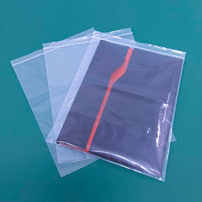 iMailer - 100 Count - 10" x 13" Clear Zip Bags - 2 Mil Reclosable Zip Plastic Poly Bags with Lock Seal Zipper for Clothing, T-Shirt, Prints, Photos, Documents - size: 10" x 13"