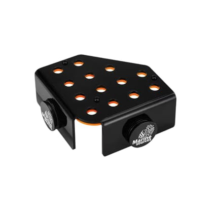 Marine Sources Aquarium Clear Acrylic Coral Frag Plugs Rack Holder SPS Coral Support Seawater Fish Tank Accessories Magnetic (CRB-M-R8) - size: CRB-M-R8