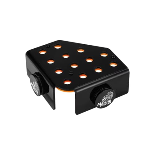 Marine Sources Aquarium Clear Acrylic Coral Frag Plugs Rack Holder SPS Coral Support Seawater Fish Tank Accessories Magnetic (CRB-M-R8) - size: CRB-M-R8