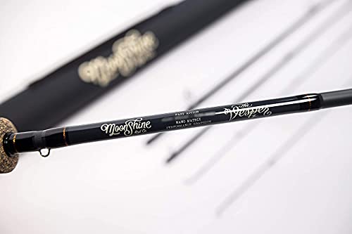 Moonshine Rod Company Fly Fishing Rod with Carrying Case and Extra Rod Tip - size: 7WT- 9', style: Freshwater Fishing