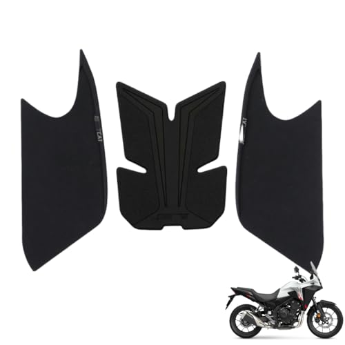 Tank Pad Sticker For NX400 Thermal Insulation, Damage Prevention, Coating Protection,The Fuel Tank Pad, NX400 Accessories (Black) - color: Black