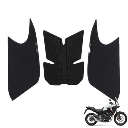 Tank Pad Sticker For NX400 Thermal Insulation, Damage Prevention, Coating Protection,The Fuel Tank Pad, NX400 Accessories (Black) - color: Black