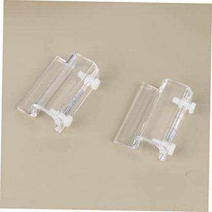 GALPADA 4Pcs Acrylic Fish Tank Cover Holder Support Bracket for Lids Aquarium Rack for Open Tanks Pet Boxes and Heat Preservation