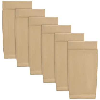 HOVEOX 3 Pairs Tattoo Cover Up Sleeves Tattoo Arm Sleeve Cover for Woman - color: Nude