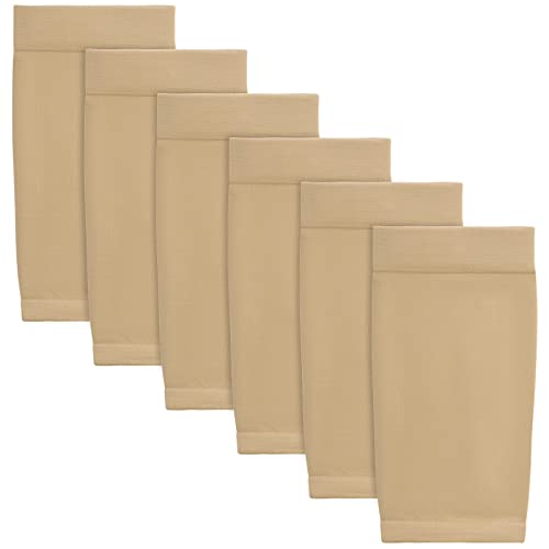 HOVEOX 3 Pairs Tattoo Cover Up Sleeves Tattoo Arm Sleeve Cover for Woman - color: Nude