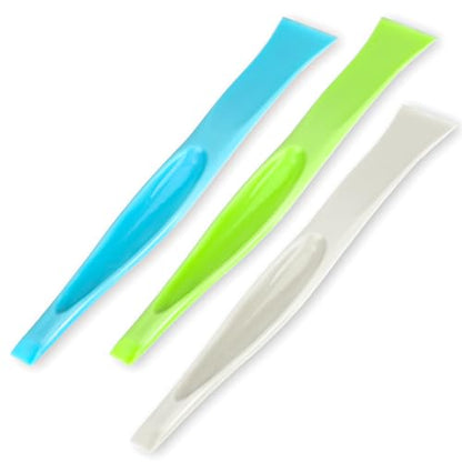 2 in 1 Plastic Scraper Tool,Multi-purpose No-Scratch Scraping Tools Small Scraper Cleaning Tool for Removing Oil Stains, Dirt, Paint, Sticker Remover(3 Pack)