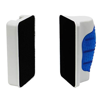 Jasonwell Magnetic Aquarium Fish Tank Glass Algae Glass Cleaner Scrubber Floating Clean Brush(L) - size: L