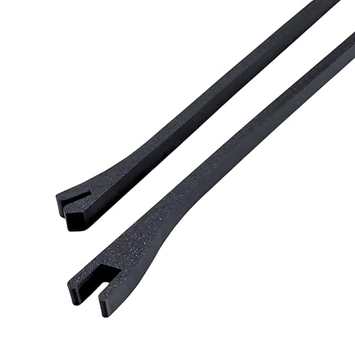 Lid Props for Fluval Flex Series Aquariums, Pair (Black) - color: Black