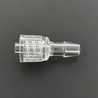 Moveable Male Luer Lock Connector × Hose Barbed Adapter for Laboratory Biochemical Analytical Instruments Food Machinery 50PC/PK (for 3/16'' Hose ID, PC) - size: for 3/16'' Hose ID, PC
