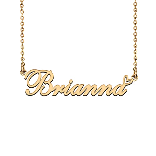 HUAN XUN 맞춤형 맞춤 제작 여성용 목걸이 골드 실버 | 18k Gold Plated Nameplate Heart Pendant,Adjustable Delicate Chain,Personalized Gifts for Mother Day Christmas Birthday - color: 34-골드.