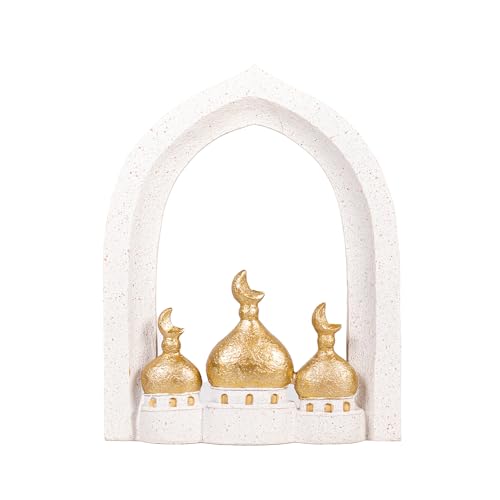 Ramadan Celebration Statue - This Beautifully Handcrafted Resin Ornament Features Intricate Detailing and Makes a Meaningful - color: Ramadan Celebration Statue