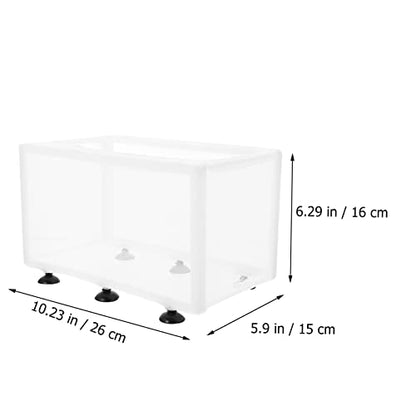 balacoo 2pcs Isolation Box for Fish Breeding Mesh Incubation Box Cups for Tanks for Juvenile and Sick Fish Separation