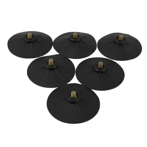 Yardwe 6pcs Rubber Sandbag Suction Cups for Hanging Replacement Suction Base for Heavy Bag Swivel