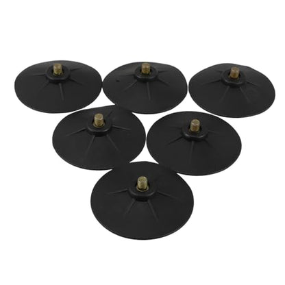 Yardwe 6pcs Rubber Sandbag Suction Cups for Hanging Replacement Suction Base for Heavy Bag Swivel
