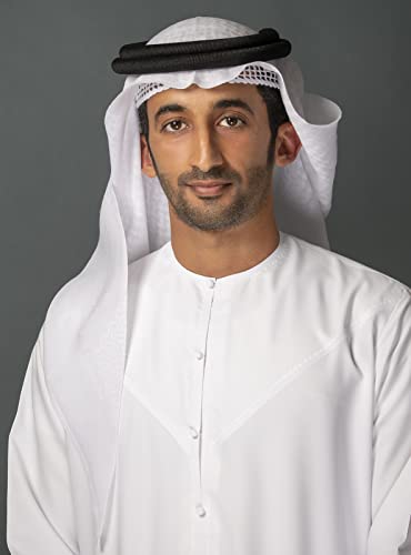 JPXH Arab Tactical Desert Headwear Muslim Palestinian Scarf Men's Halloween Costume Accessories - color: White-q
