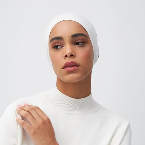 Modest Slit Tie Back Underscarf | Women Hijab Full Cover Undercap, Bonnet
