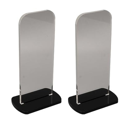 1 Pack Acrylic Boxing Glove Stand, Vertical Boxing Glove Display Stand Acrylic Gloves Holder, Baseball Glove Display Rack Holder Rack for Boxing Glove Baseball Mitt Ball Football - color: Black