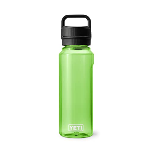 YETI Yonder Water Bottle with Yonder Chug Cap, Lightweight, Leakproof and BPA-Free - color: Canopy Green, style: 34oz