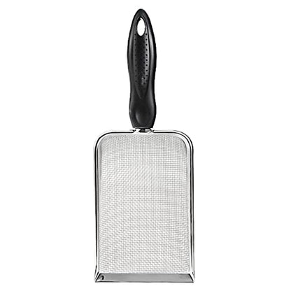 Reptile Scoops Terrarium Bedding Substrate Sand Sifter Stainless Steel Fine Mesh Small Pet Cage Cleaner Shovel