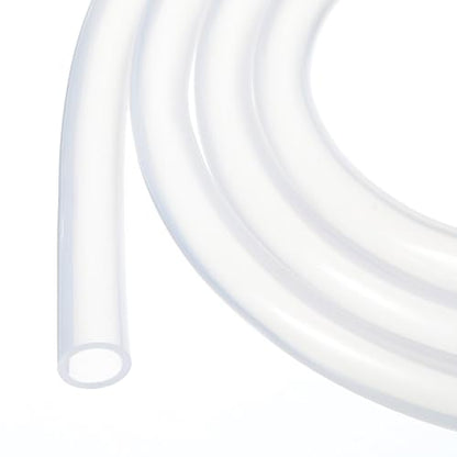 3.3ft 3/8" ID x 1/2" OD Silicone Tubing Clear Industrial Plastic Tubing Pure Silicone Hoses for Pump Siphoning Draining Irrigation Brewing - color: Clear, size: 3/8" x 1/2"