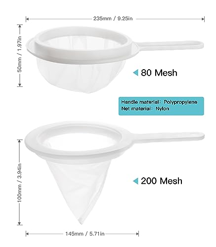 Baby Brine Shrimp Sieve 80 Mesh 200 Mesh kit for Brine Shrimp Hatchery - color: Simplified Version