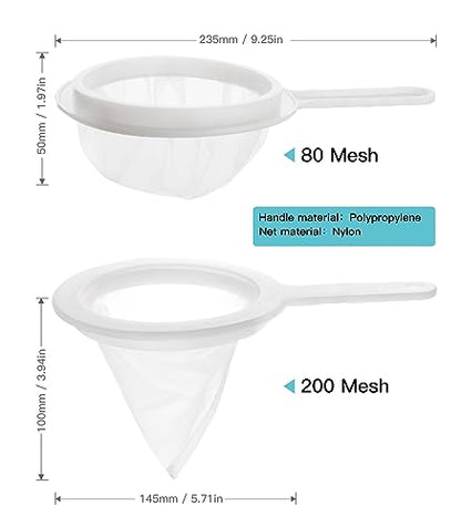 Baby Brine Shrimp Sieve 80 Mesh 200 Mesh kit for Brine Shrimp Hatchery - color: Simplified Version