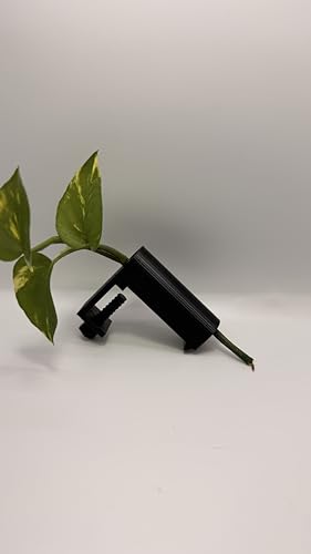 Aquarium Plant Holder for 10-200 Gallon Rimmed Fish Tanks The Tube Mini 3D Printed - Pothos Holder - Stemmed Plant Holder -Aquascaping & Aquarium Tool Holder